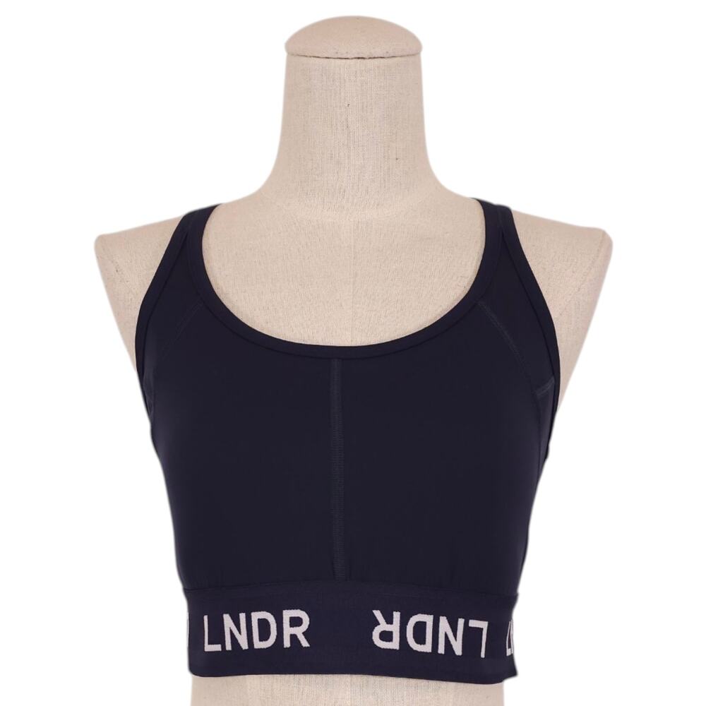 LNDR Limits Sports Bra Deep Navy Blue Sz Large